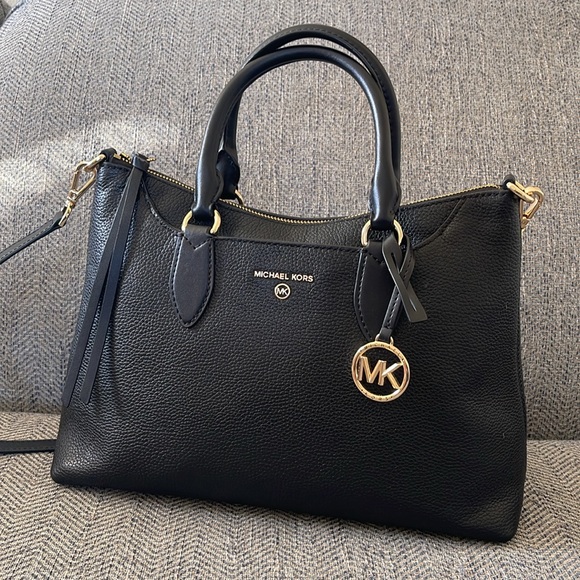 MICHAEL KORS AUSTEN SMALL SATCHEL HANDBAG - Picture 2 of 16